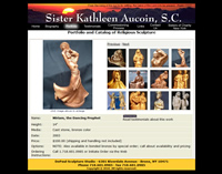 Kathleen Aucoin, S.C. - Sculptor, Bronx, New York Kathleen Aucoin, S.C. - Sculptor, Bronx, New York