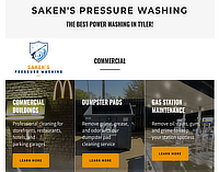 Saken Pressure Wash in Tyler, Texas Saken Pressure Wash in Tyler, Texas